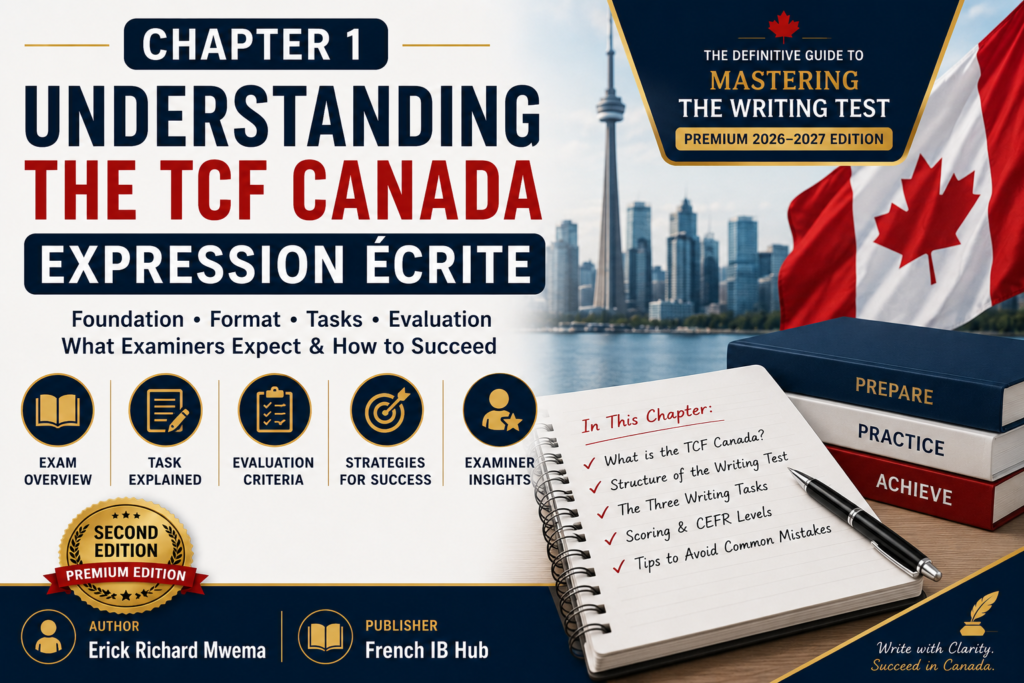 Chapter 1 – Understanding the TCF Canada Expression Écrite 3