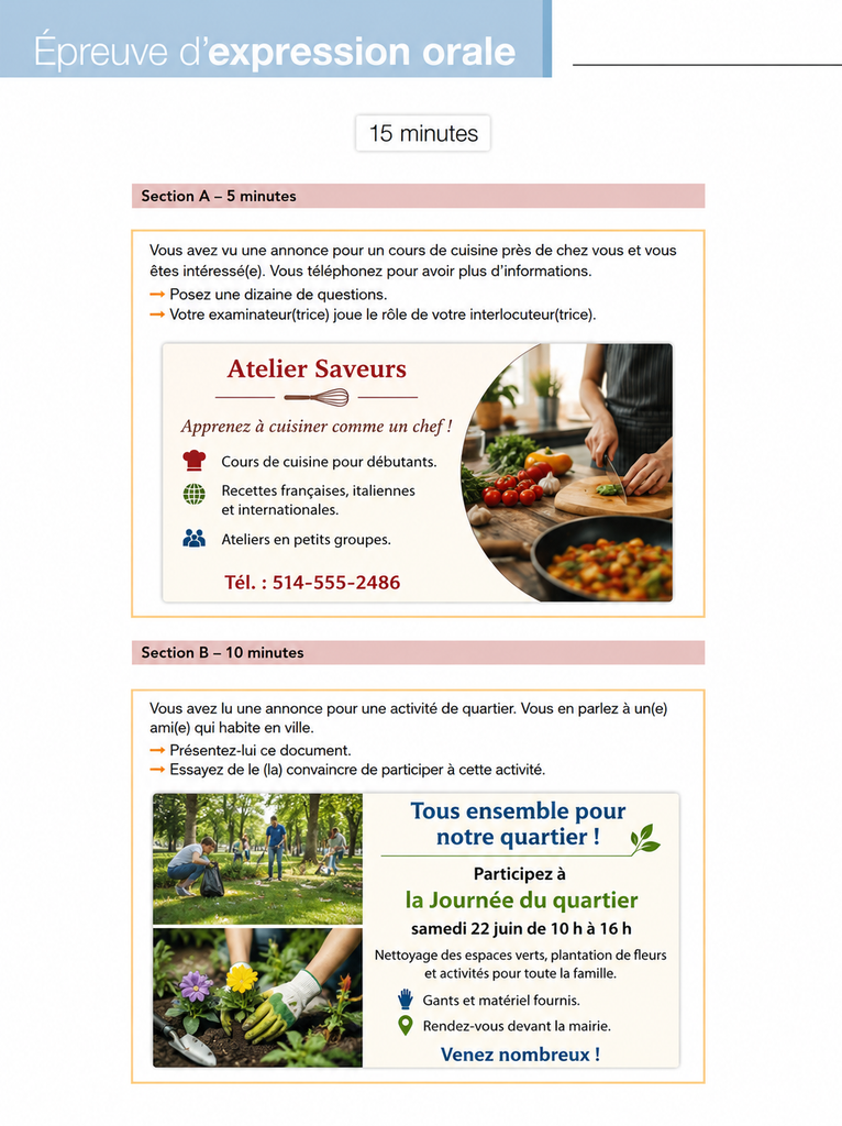 TEF Expression Orale – How we are going to prepare 1