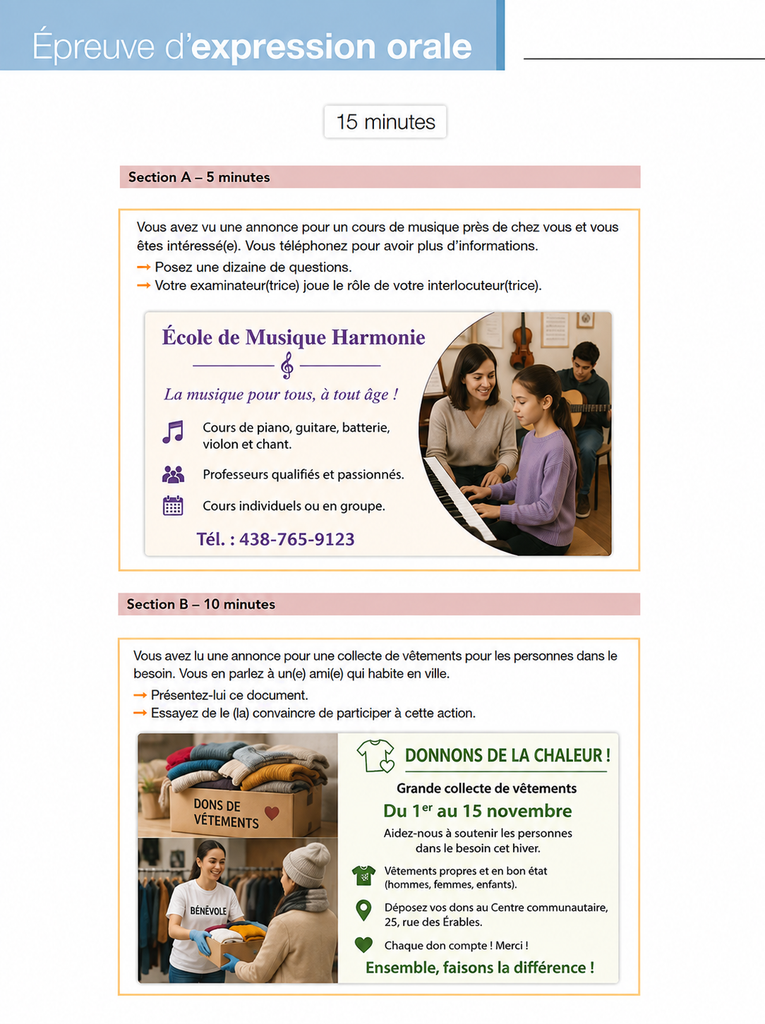 TEF Expression Orale – How we are going to prepare 2